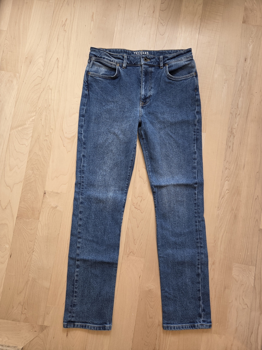 Tecovas Women's Slim Straight Indigo Jeans